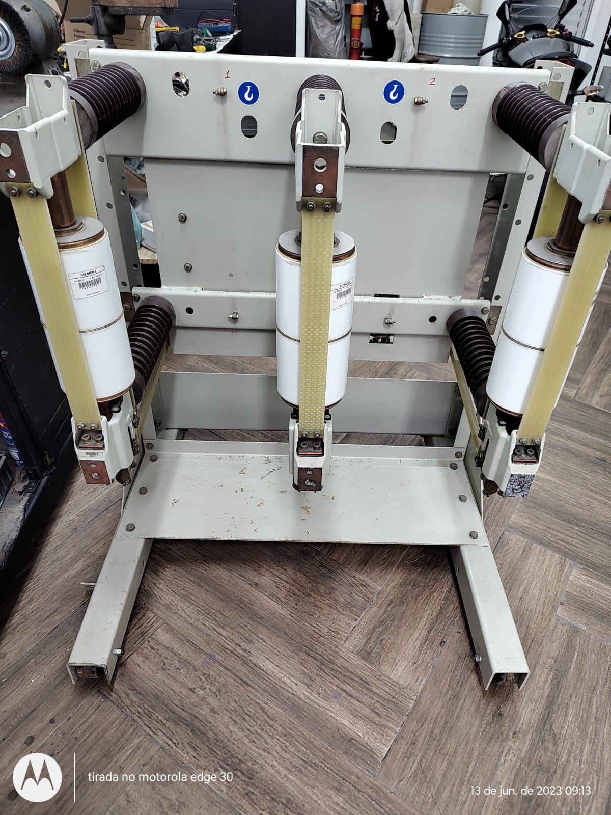 Equipamento industrial atendido pela GTF